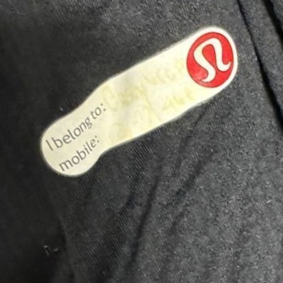 Lu Lu Lemon | black and gray women's thin dance studio zip up jacket | size 6 - Picture 4 of 9